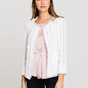 Nic+Zoe Playful Fringe Jacket